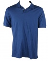 Club Room Mens Basic Short Sleeve Collared Polo Shirt