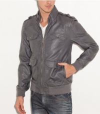 G by GUESS Rick Faux-Leather Jacket G by GUESS Rick Faux-Leather Jacket