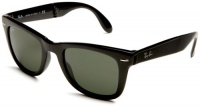 Ray-Ban RB4105 Folding Wayfarer Sunglasses 50 mm, Non-Polarized, Black/G-15XLT Ray-Ban RB4105 Folding Wayfarer Sunglasses 50 mm, Non-Polarized, Black/G-15XLT