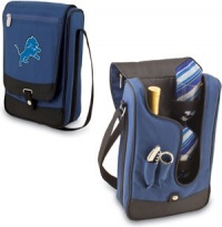 Picnic Time Detroit Lions Barossa Sleek Wine Tote Picnic Time Detroit Lions Barossa Sleek Wine Tote