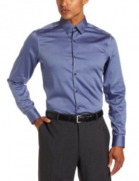 Perry Ellis Men's Portfolio Two Color Twill Dress Shirt Perry Ellis Men's Portfolio Two Color Twill Dress Shirt