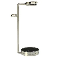 The Art of Shaving Compact Stand For Brush & Razor Nickel The Art of Shaving Compact Stand For Brush & Razor Nickel