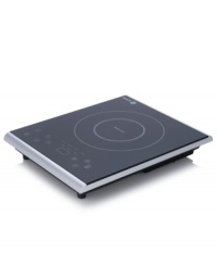 Even more power for your countertop. Equipped with 7 power settings to melt, warm, boil, sear and more, this portable chef offers an incredible range of heat, 2 quick launch buttons that automatically take the unit to the desired power level and a durable, easy-to-clean glass cooking surface. Twice as fast as gas & electric, this induction cooker uses even less energy! Model 670041470. Even more power for your countertop. Equipped with 7 power settings to melt, warm, boil, sear and more, this portable chef offers an incredible range of heat, 2 quick launch buttons that automatically take the unit to the desired power level and a durable, easy-to-clean glass cooking surface. Twice as fast as gas & electric, this induction cooker uses even less energy! Model 670041470.
