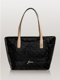 GUESS Reiko Small Carryall Tote, BLACK