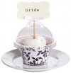 Dress My Cupcake Single Cupcake Favor Domes With Hole, Set of 25