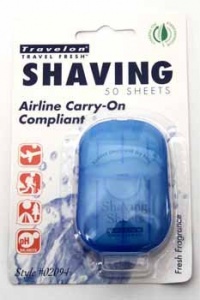 Travelon Shaving Toiletry Sheets, 50-Count Travelon Shaving Toiletry Sheets, 50-Count