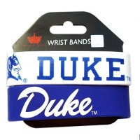 Duke Blue Devils Rubber Wrist Band Set of 2 NCAA Duke Blue Devils Rubber Wrist Band Set of 2 NCAA