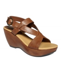 Wear 'em every day and every way. The Super Buy wedge sandals by Unlisted are a little bit retro and perfectly versatile. Wear 'em every day and every way. The Super Buy wedge sandals by Unlisted are a little bit retro and perfectly versatile.