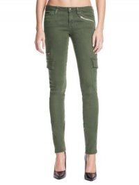 GUESS Cargo Skinny Jeans in Washed Dusty Olive GUESS Cargo Skinny Jeans in Washed Dusty Olive