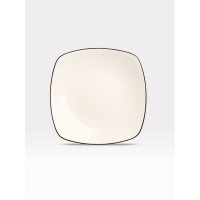 Noritake Colorwave Chocolate 8-1/4-Inch Square Salad/Dessert Plate, 8-1/2-Inch Noritake Colorwave Chocolate 8-1/4-Inch Square Salad/Dessert Plate, 8-1/2-Inch