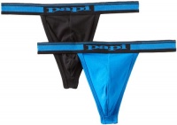 Papi Men's 2 Pack Stretch Thong