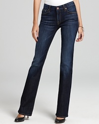 Boasting a perennial silhouette and an equally timeless wash, these 7 For All Mankind bootcut jeans are destined to be on heavy rotation--in every season. Boasting a perennial silhouette and an equally timeless wash, these 7 For All Mankind bootcut jeans are destined to be on heavy rotation--in every season.