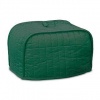 Ritz Quilted Four Slice Toaster Cover, Dark Green