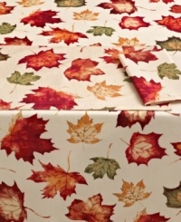 Feels like fall. A plethora of autumnal leaves in rich, crisp hues creates an inspiring new look for the best season ever in this Cedar Brook tablecloth. (Clearance) Feels like fall. A plethora of autumnal leaves in rich, crisp hues creates an inspiring new look for the best season ever in this Cedar Brook tablecloth. (Clearance)