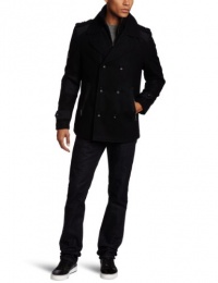 Marc Ecko Cut and Sew Men's Pier Peacoat Marc Ecko Cut and Sew Men's Pier Peacoat