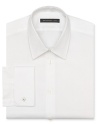 A handsome shirt from John Varvatos USA grounds your collection of sharp button-downs, perfect for the office and whatever you're doing after the whistle blows. Crafted in fine cotton with a bit of texture.