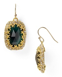 This season, it's all about the ornate with gilded accents like these Alexis Bittar earrings, accented by an elegant composition of quartz stones. This season, it's all about the ornate with gilded accents like these Alexis Bittar earrings, accented by an elegant composition of quartz stones.