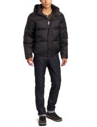 Marc New York by Andrew Marc Men's Nordic Down Filled Bomber Jacket, Black, Large Marc New York by Andrew Marc Men's Nordic Down Filled Bomber Jacket, Black, Large