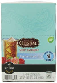 Green Mountain Sweet Raspberry Black Perfect Iced Tea, K-Cup Portion Pack for Keurig K-Cup Brewers, 24-Count Green Mountain Sweet Raspberry Black Perfect Iced Tea, K-Cup Portion Pack for Keurig K-Cup Brewers, 24-Count