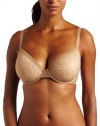 OnGossamer Women's Sheer Instincts Contour Demi Bra, Skin, 34D