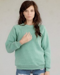 Alternative Apparel Long-Sleeve Basic Fleece Crewneck Sweatshirt, eco green, Small Alternative Apparel Long-Sleeve Basic Fleece Crewneck Sweatshirt, eco green, Small