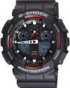 Casio Men's GA100-1A4 G-Shock X-Large Analog-Digital Black Dial Sports Watch