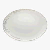 Mikasa Shimmer Vine Oval Platter Mikasa Shimmer Vine Oval Platter