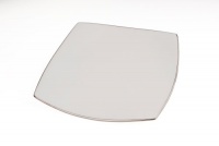 Mikasa Couture Platinum Square Salad Plate Mikasa Couture Platinum Square Salad Plate