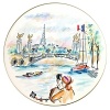 Joli Paris invites you to discover the charm of Paris and stroll through the streets, the cafes, the monuments, and boutiques. Each piece is decorated with a vibrant sketch that brings to life the people, places, fashion, and energy of Paris. Dishwasher and microwave safe (for reheating only).