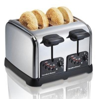 Hamilton Beach Classic Chrome 4 Slice Toaster