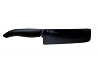 Kyocera Revolution Series 6-Inch Nakiri Vegetable Cleaver, Black Blade Kyocera Revolution Series 6-Inch Nakiri Vegetable Cleaver, Black Blade