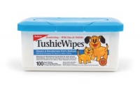 Petkin Tushie Wipes, 100-Count Pack (Pack of 4) Petkin Tushie Wipes, 100-Count Pack (Pack of 4)