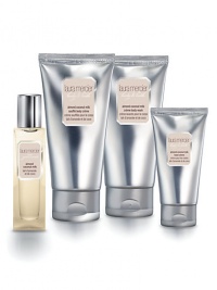 Laura Mercier's La Petite Patisserie Quartet in Almond Coconut Milk evokes memories of the islands with seductively succulent notes of milk, coconut, almond and vanilla combined with heliotrope and musk for a rich and alluring experience. This must-have regimen set features 3 oz. portable tubes of Crème Body Wash and Soufflé Body Crème, plus a deluxe-travel Hand Crème and Eau Gourmande fragrance-- it's the ultimate travel luxury. Made in USA. 