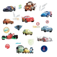 RoomMates RMK1583SCS Disney Pixar Cars 2 Peel & Stick Wall Decals RoomMates RMK1583SCS Disney Pixar Cars 2 Peel & Stick Wall Decals