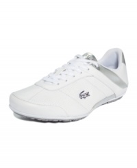 Keep it cute while you run around all day in Lacoste's Alexandria sneakers. Keep it cute while you run around all day in Lacoste's Alexandria sneakers.