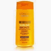 L'Oreal Sublime Bronze Self-Tanning Lotion, Medium, SPF 20, 5-Fluid Ounce L'Oreal Sublime Bronze Self-Tanning Lotion, Medium, SPF 20, 5-Fluid Ounce
