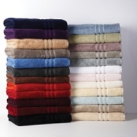 With a wonderful array of colors, Ralph Lauren is always a fashionable choice for your bathroom. Fabricated from lush Turkish cotton and featuring ribbed details, this set coordinates with any bath accessories. With a wonderful array of colors, Ralph Lauren is always a fashionable choice for your bathroom. Fabricated from lush Turkish cotton and featuring ribbed details, this set coordinates with any bath accessories.