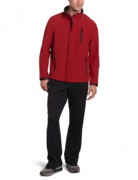 Calvin Klein Men's Soft Shell Zip Front Jacket Calvin Klein Men's Soft Shell Zip Front Jacket