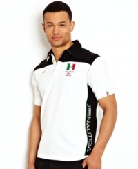 Just in time for the summer. Sport your favorite country's style with this Mexico-inspired polo shirt from Nautica. Just in time for the summer. Sport your favorite country's style with this Mexico-inspired polo shirt from Nautica.