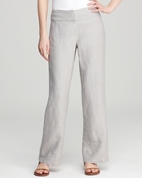 Casual yet refined, these Eileen Fisher trousers lend effortless style to your everyday, whether you're headed for a weekend getaway or a laid-back lunch. Casual yet refined, these Eileen Fisher trousers lend effortless style to your everyday, whether you're headed for a weekend getaway or a laid-back lunch.