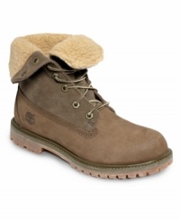 Cozy up in the reliable comfort of Timberland's Authentics boots. Complete with fleece lining and lace-up vamp, they're everything a cold weather boot should be. Cozy up in the reliable comfort of Timberland's Authentics boots. Complete with fleece lining and lace-up vamp, they're everything a cold weather boot should be.