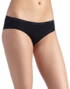 Calvin Klein Women's Seamless Edge Hipkini #D3319,Black,Small