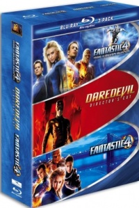 Marvel Blu-ray Three-Pack (Fantastic Four / Fantastic Four: Rise of the Silver Surfer / Daredevil) Marvel Blu-ray Three-Pack (Fantastic Four / Fantastic Four: Rise of the Silver Surfer / Daredevil)