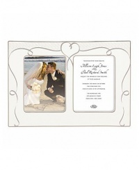 Lenox True Love Double Invitation Frame Lenox True Love Double Invitation Frame
