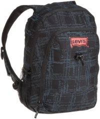 Levi's Boys 8-20 Railer Backpack,Black Scratch Print,One Size Levi's Boys 8-20 Railer Backpack,Black Scratch Print,One Size
