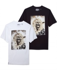 The lion may be the king of the jungle but you rule your domain.com in this short sleeve graphic t-shirt by LRG. The lion may be the king of the jungle but you rule your domain.com in this short sleeve graphic t-shirt by LRG.