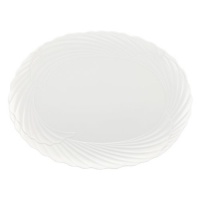 Lenox Pleated Swirl Glazed Oval Platter Lenox Pleated Swirl Glazed Oval Platter