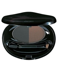 Shiseido Eyebrow & Eyeliner Compact. Brush on perfect brows or eyeliner. Soft or dramatic lines are easy to create with this convenient compact. Colors blend easily but stay on. Shiseido Eyebrow & Eyeliner Compact. Brush on perfect brows or eyeliner. Soft or dramatic lines are easy to create with this convenient compact. Colors blend easily but stay on.