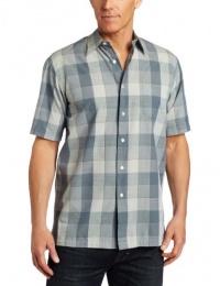 Van Heusen Men's Faux Linen Plaid Shirt Van Heusen Men's Faux Linen Plaid Shirt