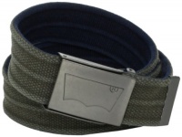 Levi's Men's Washed Cotton Reversible Web Belt Levi's Men's Washed Cotton Reversible Web Belt